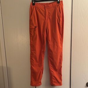 REI Women's Bright Orange Hiking Pant/Joggers